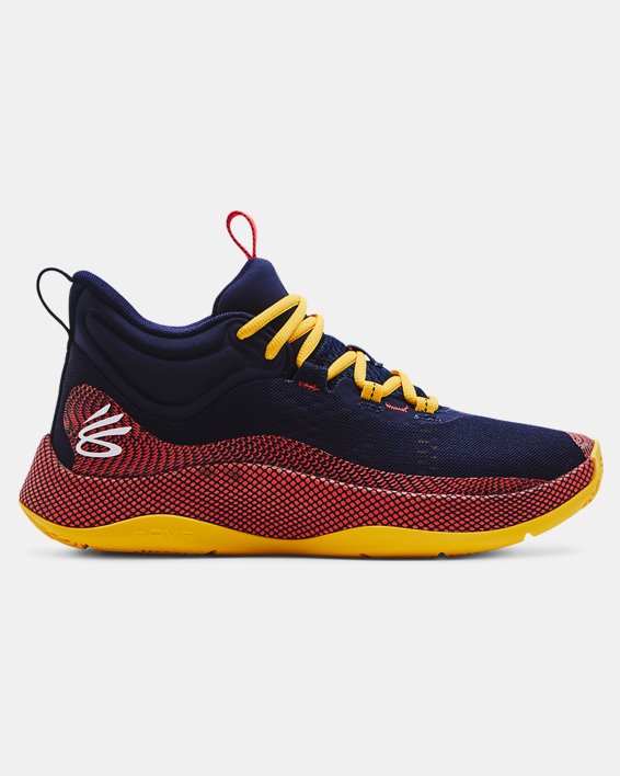 Unisex Curry HOVR™ Splash Basketball Shoes, Navy, pdpMainDesktop image number 0